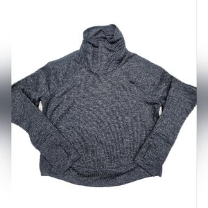 Prana Cowl Neck Crop Long Sleeve